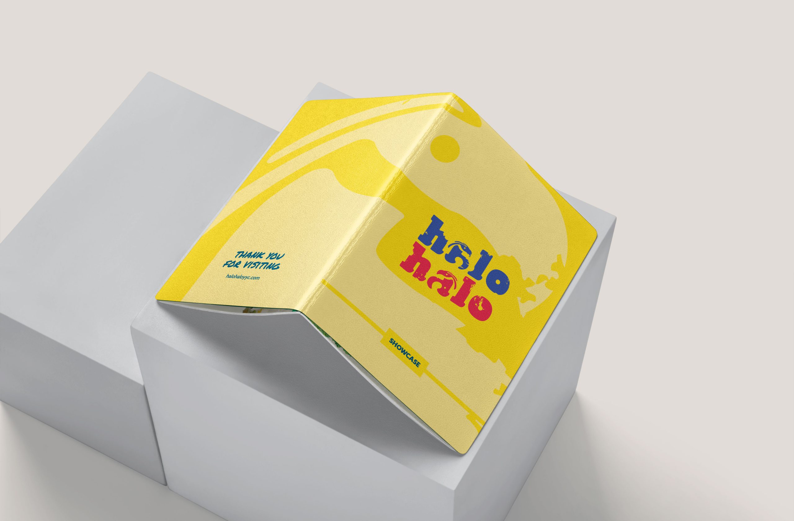 Halo Halo Passport Cover Design